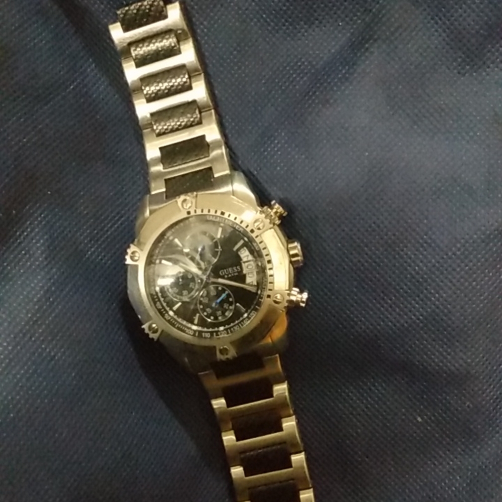 Guess stainless steel watch